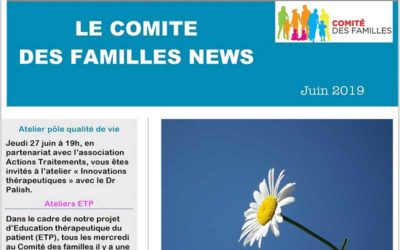 Les activités du Comité des Familles en juin 2019