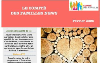 Les activités du Comité des Familles – Février 2020