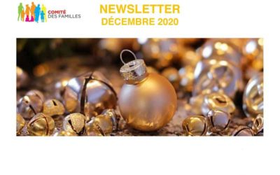 Les activités du Comité des Familles – décembre 2020