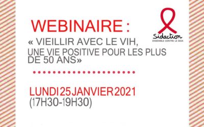 [Webinaire] – Vieillir avec le VIH, une vie positive pour les plus de 50 ans