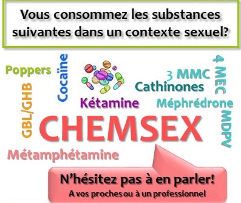 Document produit par le COREVIH à destination des chemsexeurs