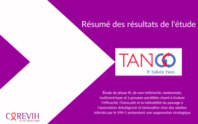 Résumé des résultats de l&rsquo;étude TANGO (204862)