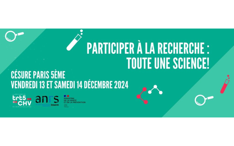 Forum du TRT-5 CHV « Participer à la recherche, toute une science ! »