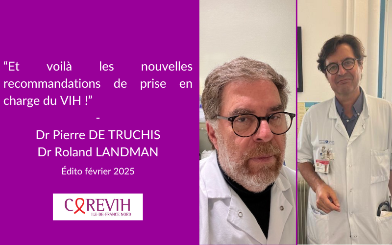 Nouvelles recommandations de prise en charge VIH