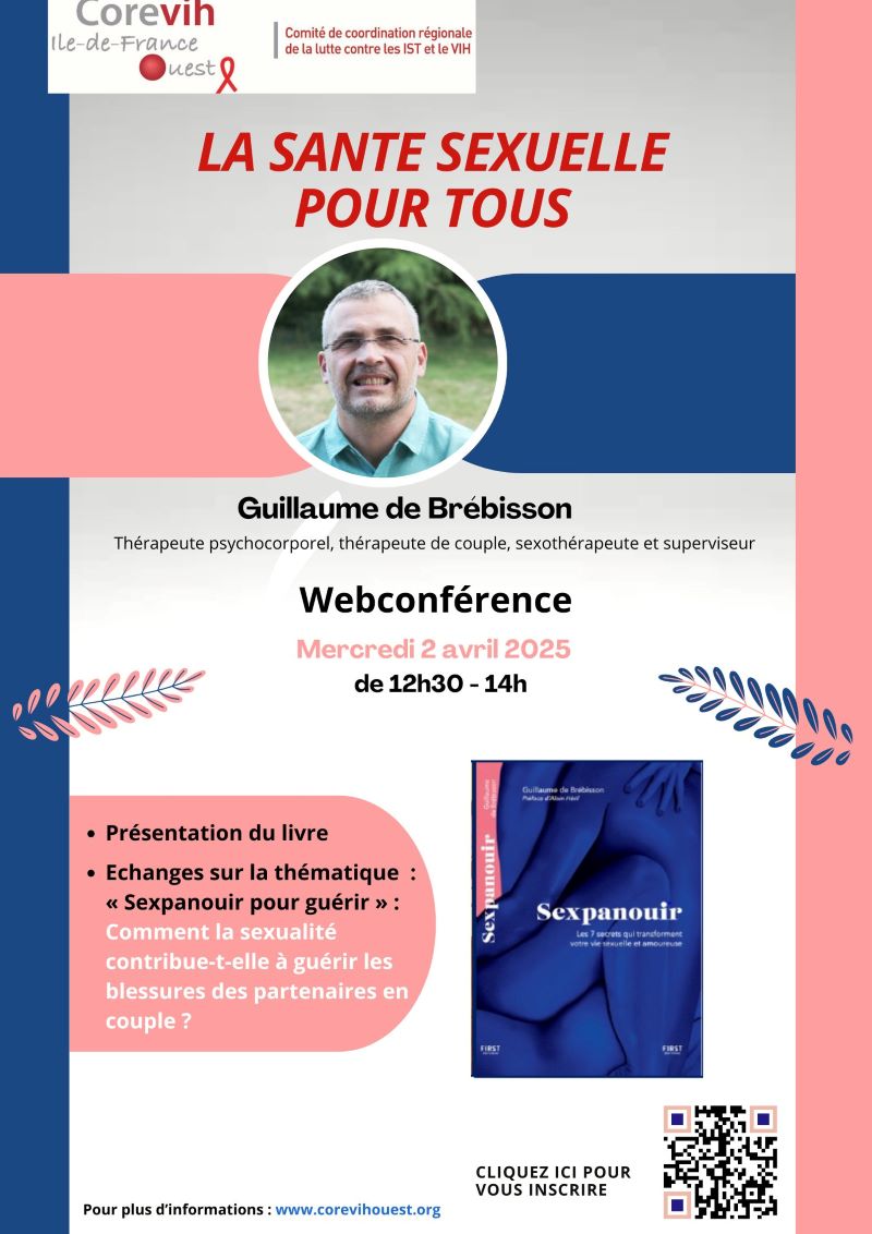 3ème webconférence sur la santé sexuelle pour tous - 2 avril 2025