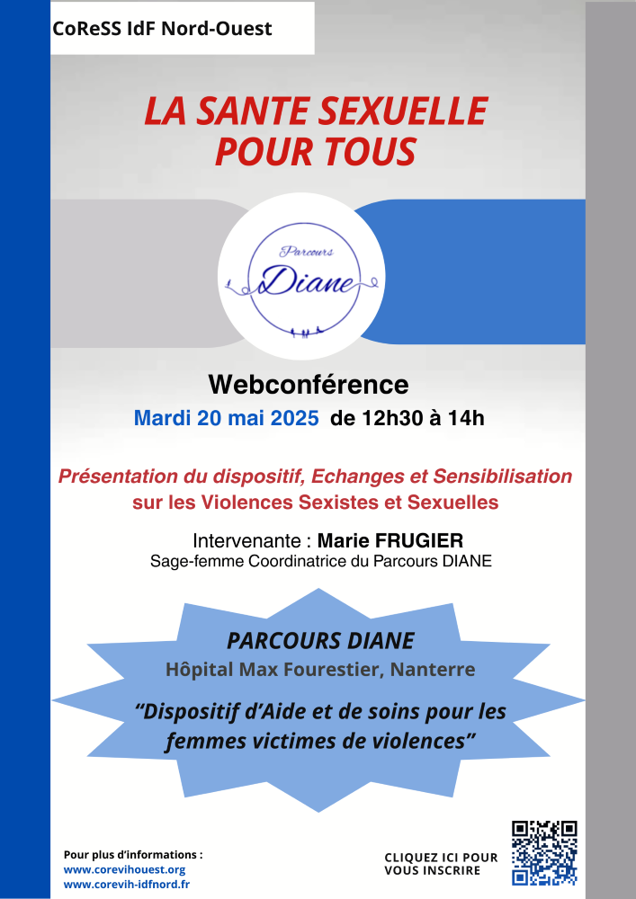Affiche - 4ème WEBCONFERENCE_LA SANTE SEXUELLE POUR TOUS_20 mai 2025