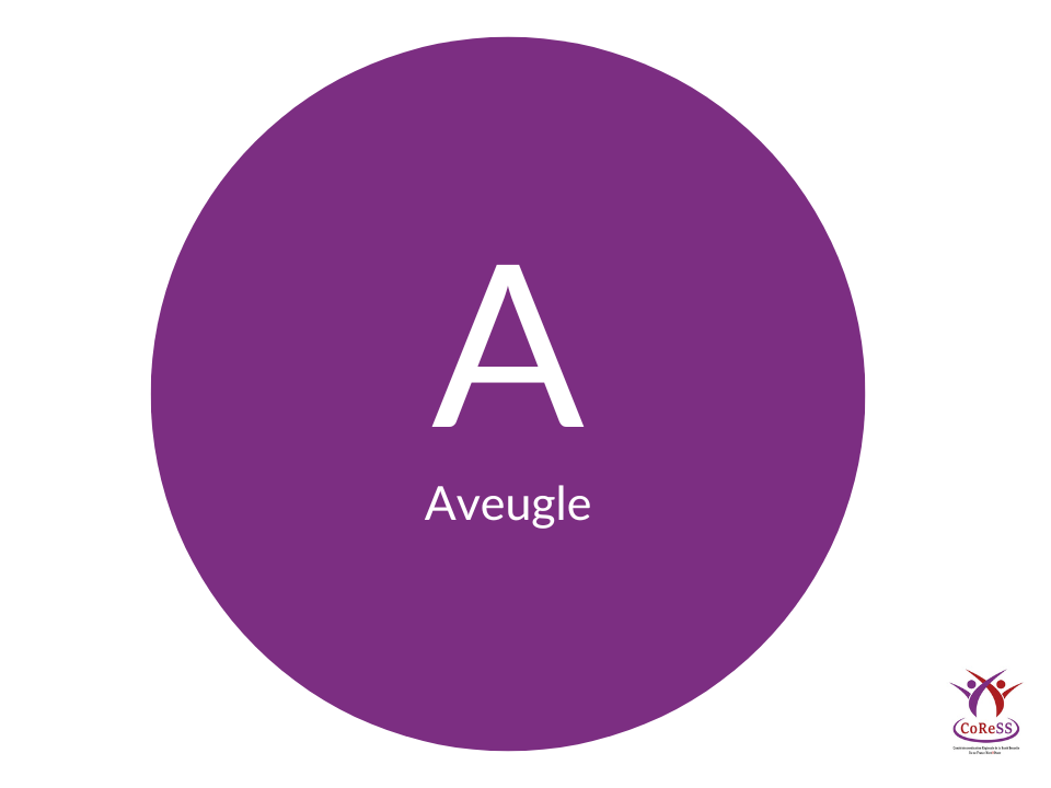Définition Aveugle