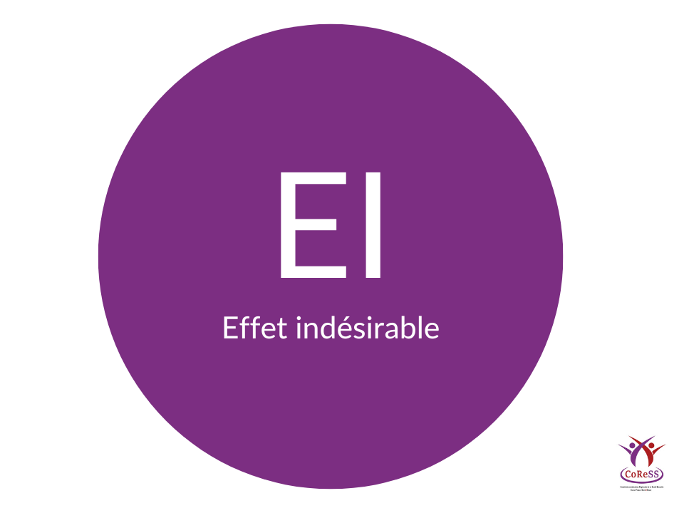 Définition Effet indésirable