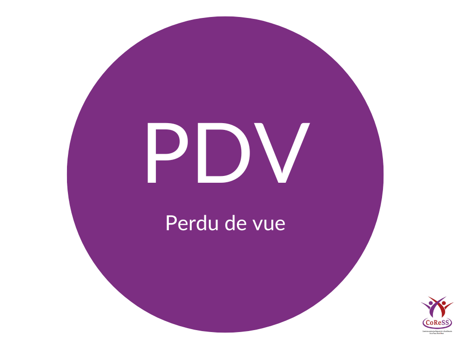 Définition PDV – Perdu de vue