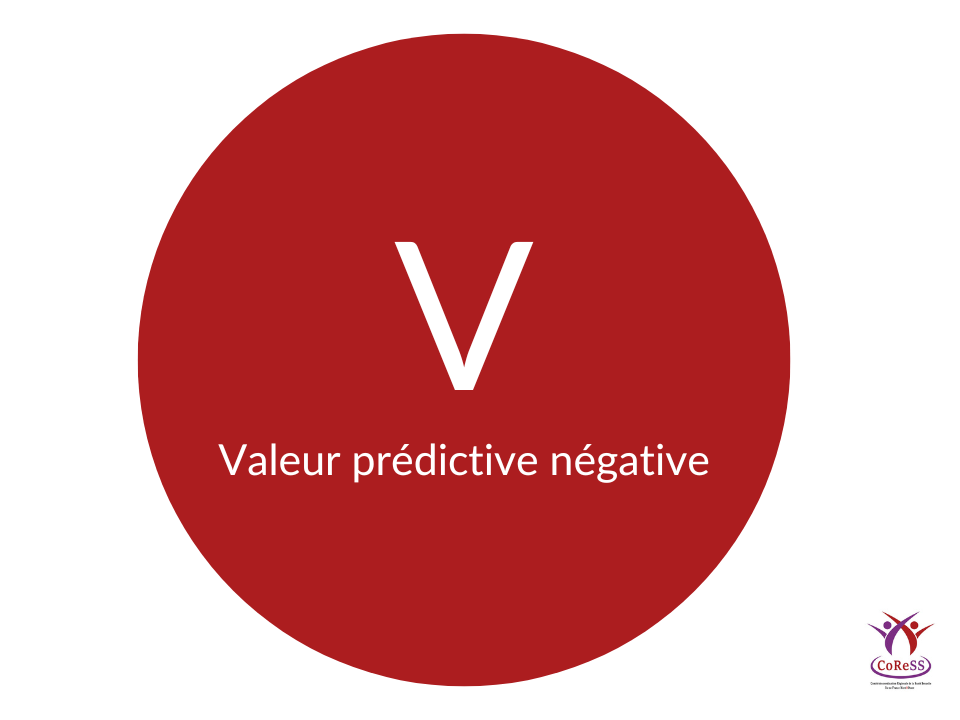 Définition valeur prédictive négative