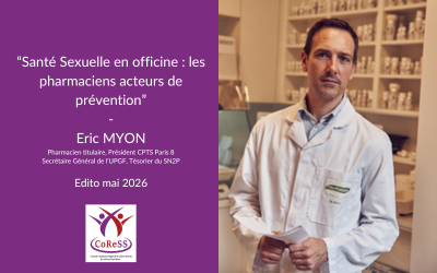 « Santé sexuelle en officine : les pharmaciens acteurs de prévention »
